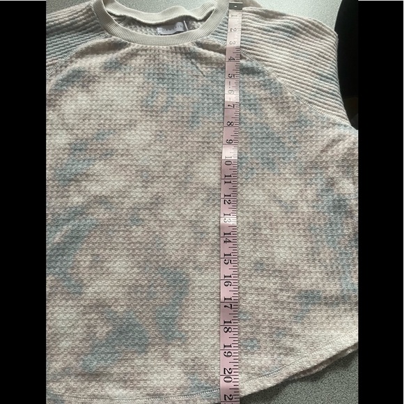 Danskin Marble Print Waffle 2pc Pj Set Size Large - Picture 11 of 15